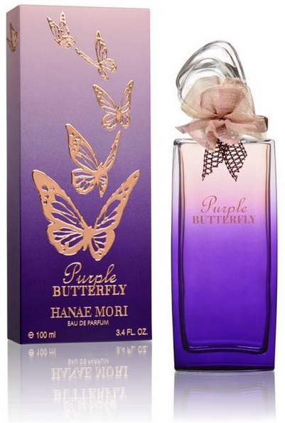 Hanae Mori Purple Butterfly  Hanae Mori
