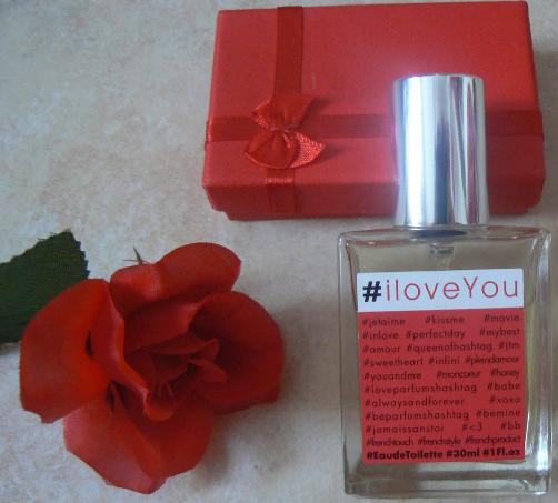 Parfums Hashtag #iloveyou